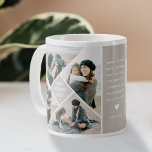 Modern Photo Collage 'Best MOM Ever'  Coffee Mug<br><div class="desc">Create your own photo coffee mug using this modern multi-picture photo collage template. Simply upload 4 of your favourite photographs and personalise the text. A wonderful keepsake gift for mum on Mother's Day,  Birthdays or Christmas.</div>