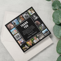 Modern Photo Collage Funeral Sympathy