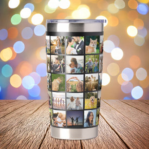 Modern Photo Collage Insulated Tumbler