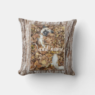 modern photo collage photo dog cushion