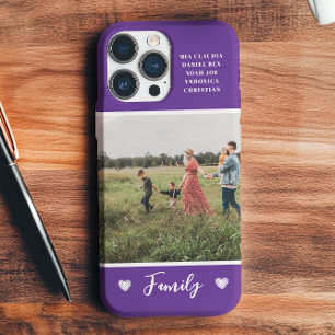 Modern Photo Colourful Purple  iPhone 16 Case