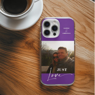 Modern Photo Colourful Purple  iPhone 16 Case