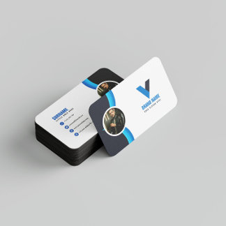 Modern Photo Elegant Business Card