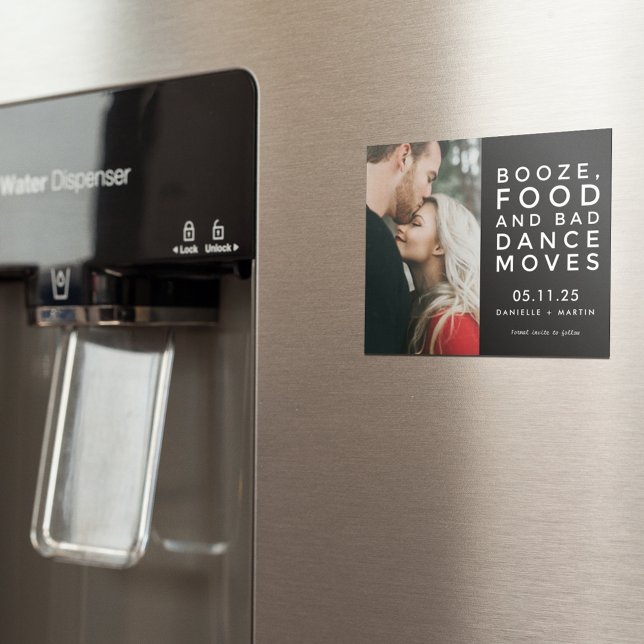 Modern Photo Funny Wedding Save the Date (Creator Uploaded)