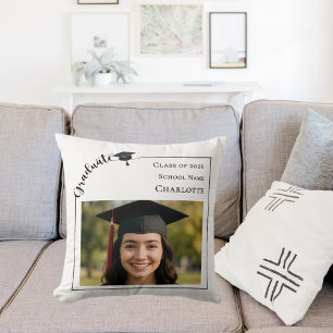 Modern photo Graduate Cushion