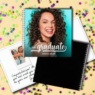 Modern Photo Graduation Guest Book