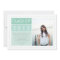 Modern Photo Graduation Invitation - Mint