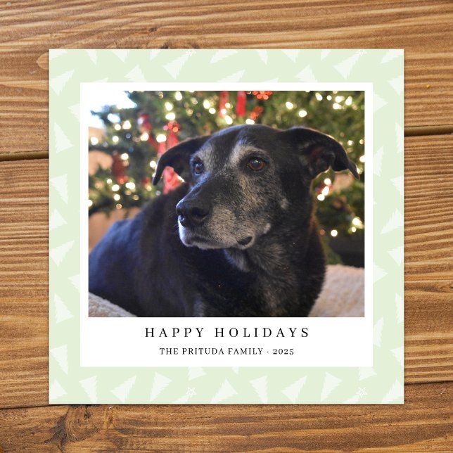 Modern Photo Holiday Card (Creator Uploaded)