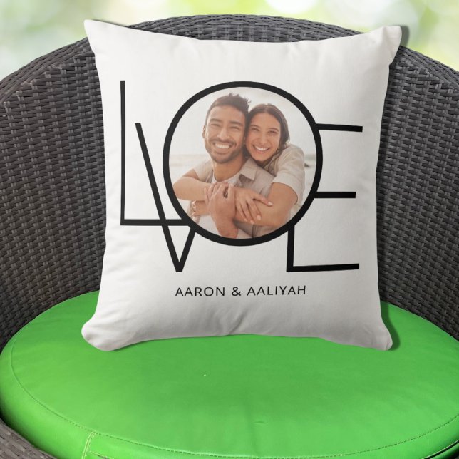 Modern Photo Love Cushion (Creator Uploaded)