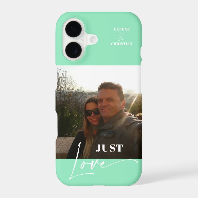 Modern Photo Mint Green (Back)