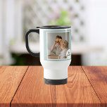 Modern Photo Mint Lovely Grandma Gift  Travel Mug<br><div class="desc">Whether you're looking for a Mother's Day gift, birthday present, or just want to show your grandma how much she means to you, the Modern Photo Mint Lovely Grandma Gift is the perfect choice. It's a beautiful and sentimental way to honour the special bond between a grandmother and her family,...</div>