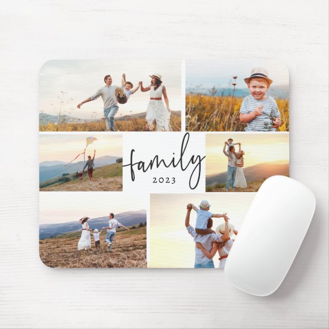 Modern Photo Mouse Pad (With Mouse)