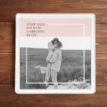 Modern Photo Pastel Pink Family Lovely Gift Acrylic Tray<br><div class="desc">Modern Photo Pastel Pink Family Lovely Gift</div>