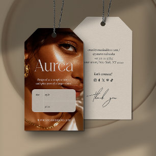 Modern Photo Product Clothing Price Hang Tag