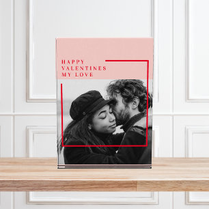Modern Photo   Red & Pink Happy Valentines Gift