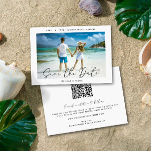 Modern Photo Save the Date