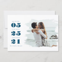 Modern Photo Save the Date