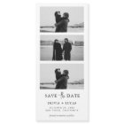 Modern Photo Strip Magnetic Wedding Save The Date