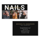 Modern Photo Typography Nail Artist 