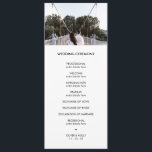 Modern photo wedding program<br><div class="desc">Modern photo wedding program
Can be fully customised to suit your needs.
© Gorjo Designs. Printed by Zazzle. 

// Looking for matching items? Other stationery from the set available here: https://www.zazzle.com/collections/modern_wedding_photo_invitation_set-119792209180525601

// Need help customising your design? Got other ideas? Feel free to contact me at: zoe@gorjodesigns.com</div>