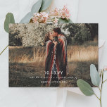 Modern Photo Wedding  Save The Date<br><div class="desc">Minimal photo with simple text layout

(testing tags 2022)</div>