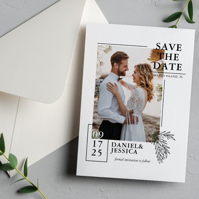 Modern Photo Wedding Save The Date  (Creator Uploaded)