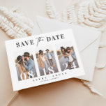 Modern Photo Wedding  Save The Date<br><div class="desc">Announce your big day with our Modern Photo Wedding Save The Date! These unique save the dates offer a stylish way to share your love story. Explore save the date ideas and save the date photo ideas with customisable save the date templates. Perfect for couples seeking unique save the date...</div>