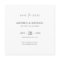 Modern Photo Wedding Save the Date Invite Template