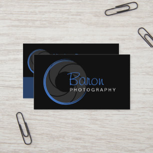Modern Photographer Business Card