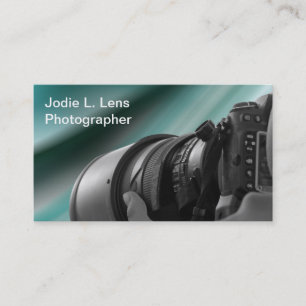 Modern Photographer Business Card Template