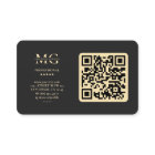 Modern Photographer Monogram Black Gold Camera