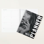 Modern photography business planner<br><div class="desc">an urban design,  modern black and white simple personalised logo design. You can edit the colours and text on this planner book.</div>