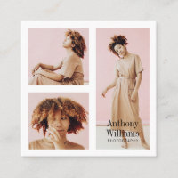 Modern photography elegant white border photo grid