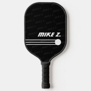 Modern PickleBall Player Pattern Name Pickleball Paddle