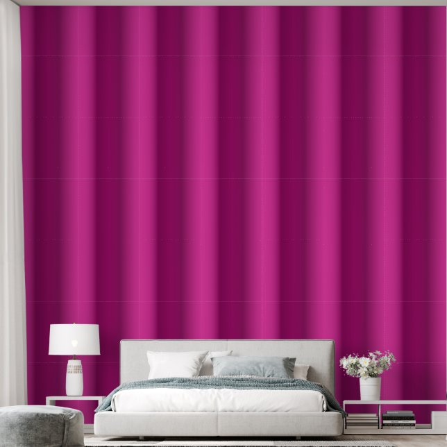 Modern pink 3D effect stripes Wallpaper (Bedroom)