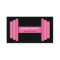 Modern Pink And Black Personal Trainer