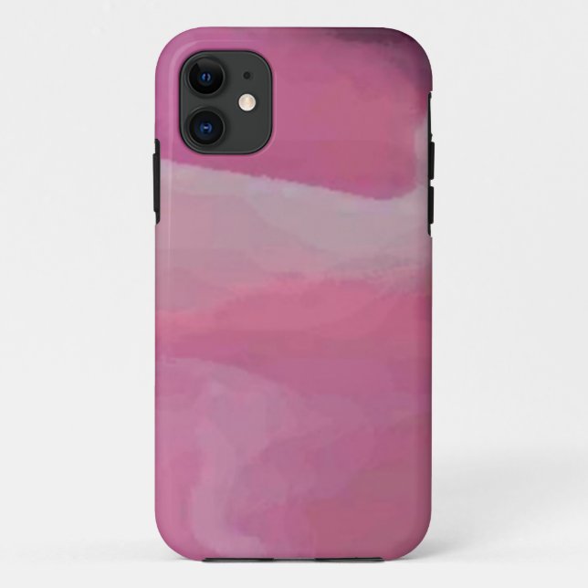 Modern pink_bub oils marble pattern-iphone5 #Zazzl Case-Mate iPhone Case (Back)