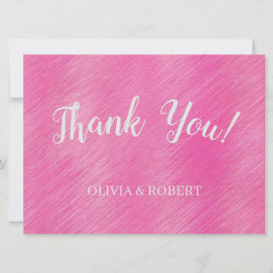 Modern pink dust on wood Flat Card