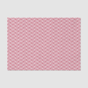 Modern Pink Geometric Pattern Tissue Paper
