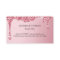 Modern Pink Glitter Drop Salon & Spa Loyalty