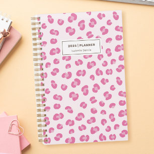 Modern Pink Monthly Planner