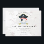 Modern Pirate Birthday Party Kids Invitation<br><div class="desc">Ahoy,  matey! Get ready for a swashbuckling good time with a Pirate invitation perfect for the pirate enthusiast.
A back side matching the template is included so you can add extra information about your event or even a picture!</div>