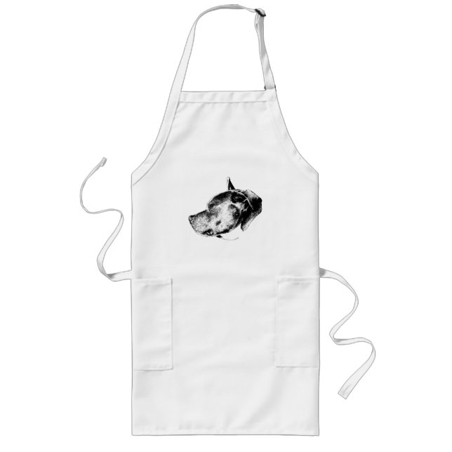 modern pitbull strength long apron (Front)