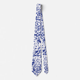 Modern Pixel Pattern Designer Tie