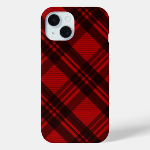  Modern Plaid  iPhone 15 Case