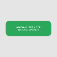 Modern Plain Classy Professional Kelly Green