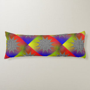 Modern Plasma by Kenneth Yoncich Body Cushion