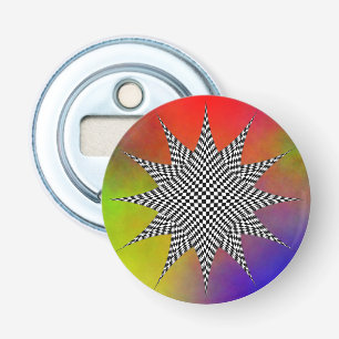 Modern Plasma by Kenneth Yoncich Bottle Opener