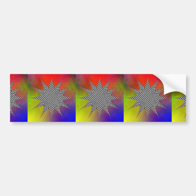 Modern Plasma by Kenneth Yoncich Bumper Sticker (Front)