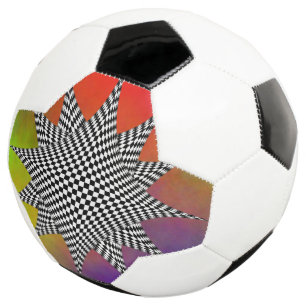 Modern Plasma by Kenneth Yoncich Soccer Ball